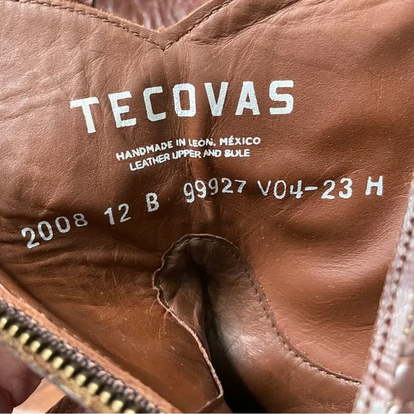 Tecovas The Daisy Leather Ankle Western Zip Bootie. NWOT - Picture 11 of 11